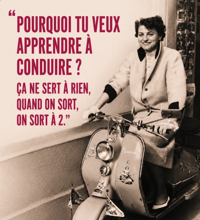 Panneau « Pourquoi tu veux apprendre à conduire ? »