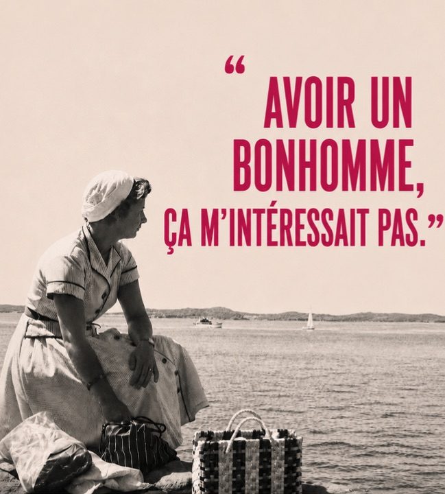 Panneau « Avoir un bonhomme, ça m'intéressait pas »